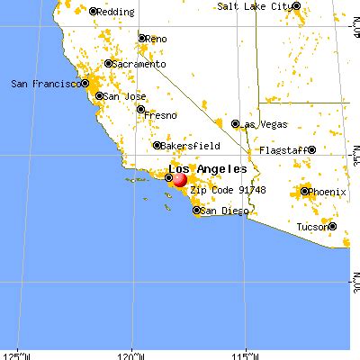 ZIP Code 91748 Map, Demographics, More for Industry, CA.
